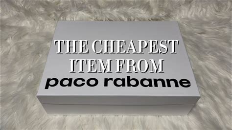 paco rabanne cheapest